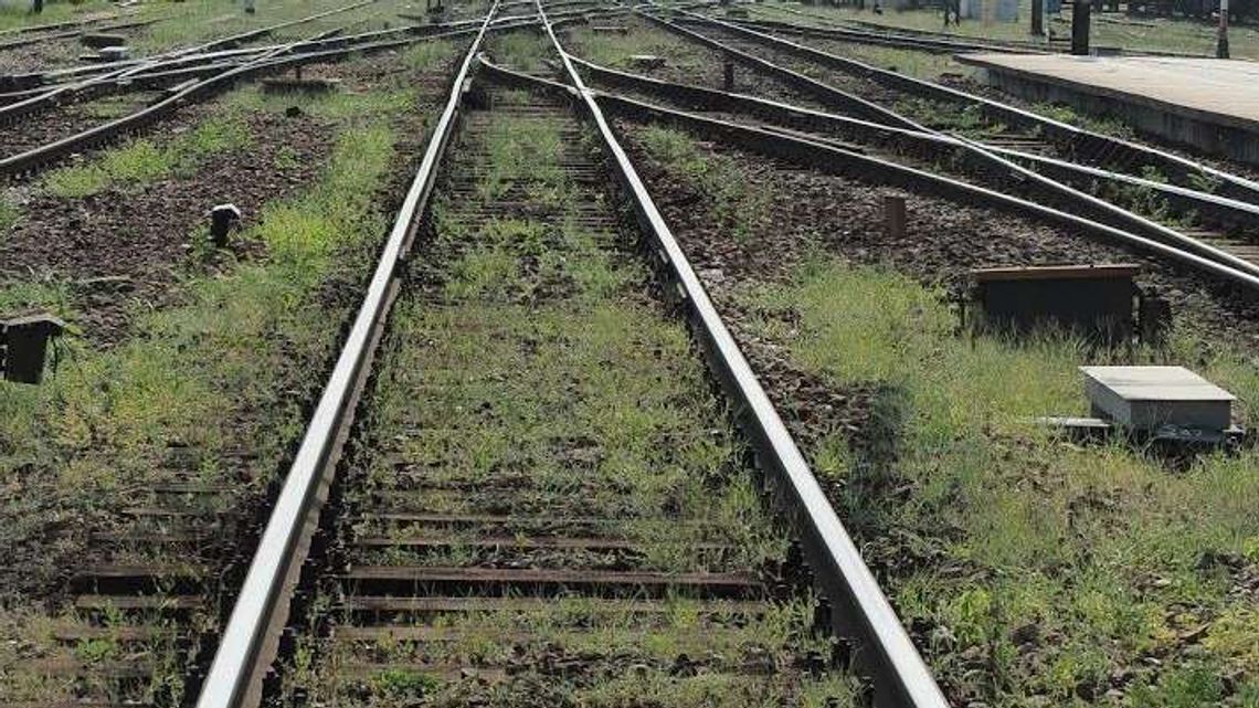 Rozebrany mężczyzna na torach. Trzeba było go gonić Rozebrany mężczyzna na torach. Trzeba było go gonić