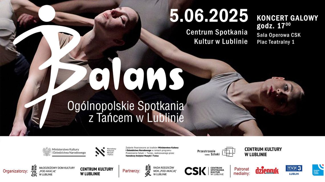Roztańczony Lublin. Rozpoczynają się Ogólnopolskie Spotkania z Tańcem