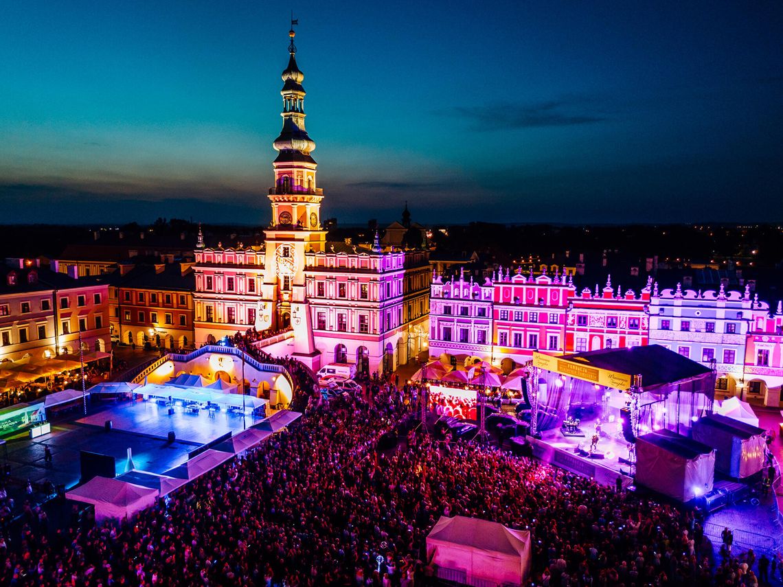 Roztocze pachnące winem. Przed nami VII edycja Zamojskiego Winogrania Rynek Wielki Zamość