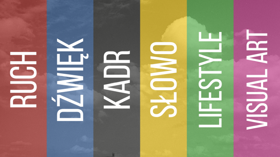 Ruch, Dźwięk, Kadr, Słowo, Lifestyle, Visual Art. Nowe linie programowe Chatki Żaka