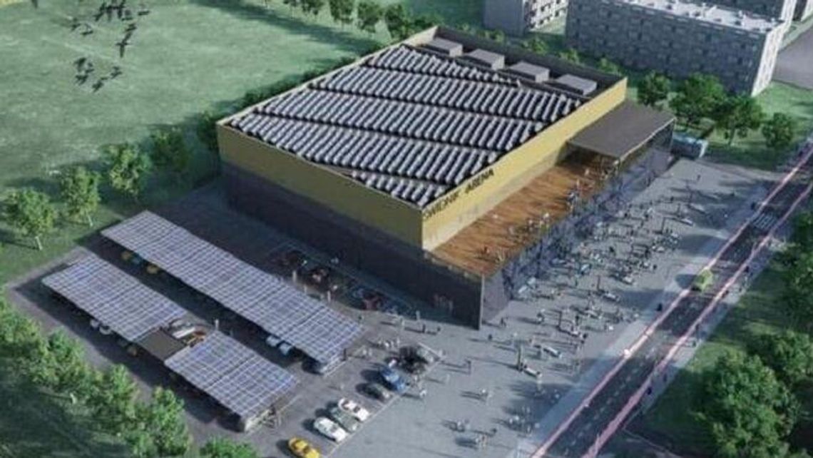 Rusza budowa Świdnik Areny. Na razie widać płot Rusza budowa Świdnik Areny. Na razie widać płot