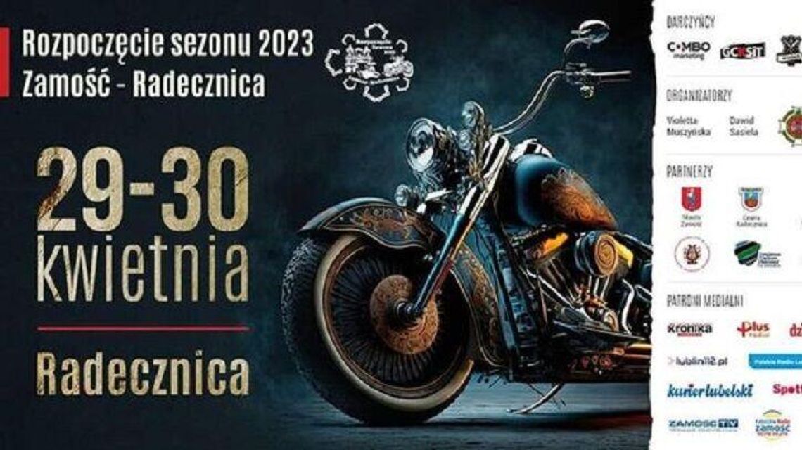 Rusza sezon na dwóch kółkach. Z rykiem silników z Zamościa do Radecznicy
