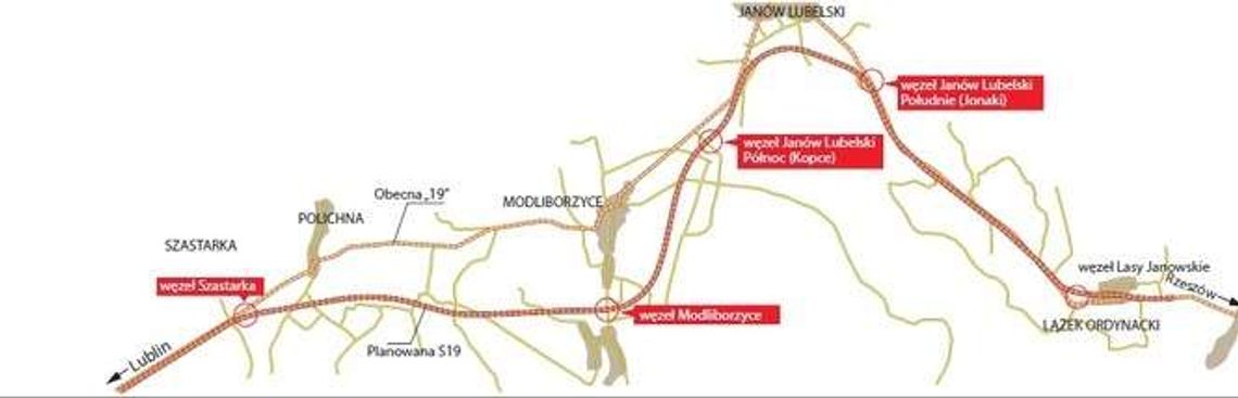 Ruszają konsultacje ws. drogi S19. Plany budowy są już dostępne