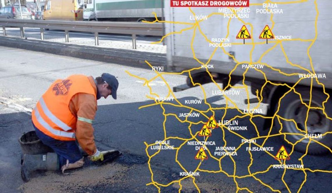 Ruszają remonty na drogach krajowych woj. lubelskiego. Gdzie będą utrudnienia?