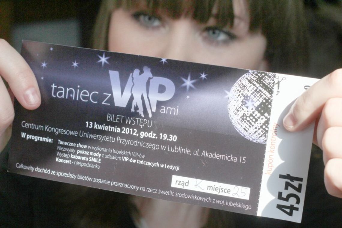 Ruszamy z biletami na galę Tańca z VIP-ami!