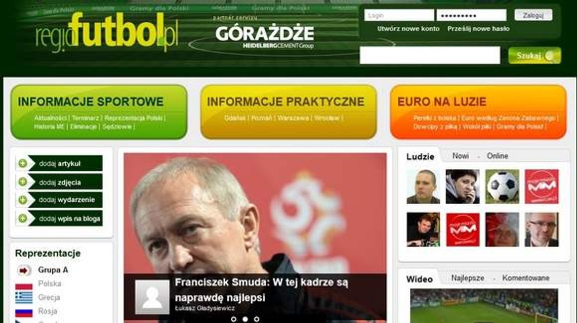 Ruszył największy portal o Euro 2012
