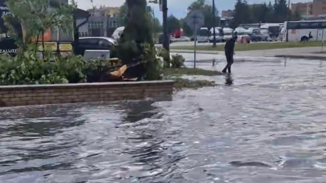 Ryki. Potężna nawałnica nad powiatem