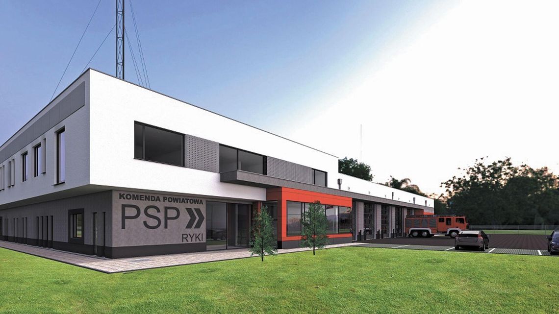 Ryki: Strażacy wprowadzą się do nowej siedziby za dwa lata Ryki: Strażacy wprowadzą się do nowej siedziby za dwa lata