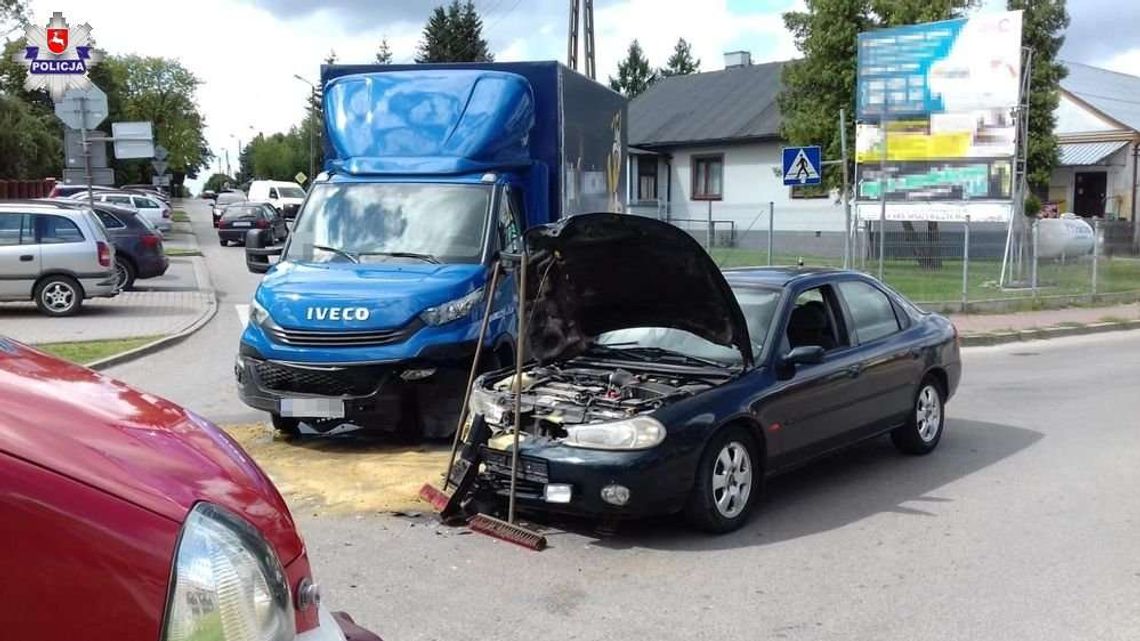 Ryki: Wymusił pierwszeństwo, doprowadził do wypadku