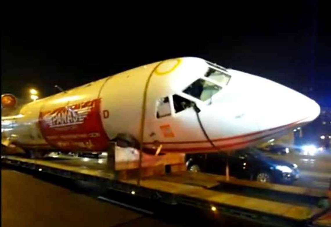 Rządowy samolot Jak-40 transportowała firma z Zamościa