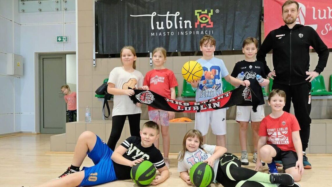 Rzut za 3 punkty, czyli ferie na sportowo z MKS Start Lublin