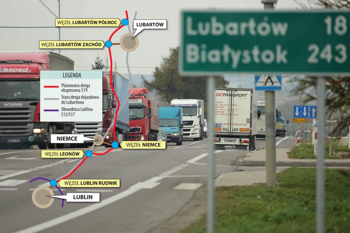 S 19 Lublin-Lubartów z pierwszeństwem budowy S 19 Lublin-Lubartów z pierwszeństwem budowy