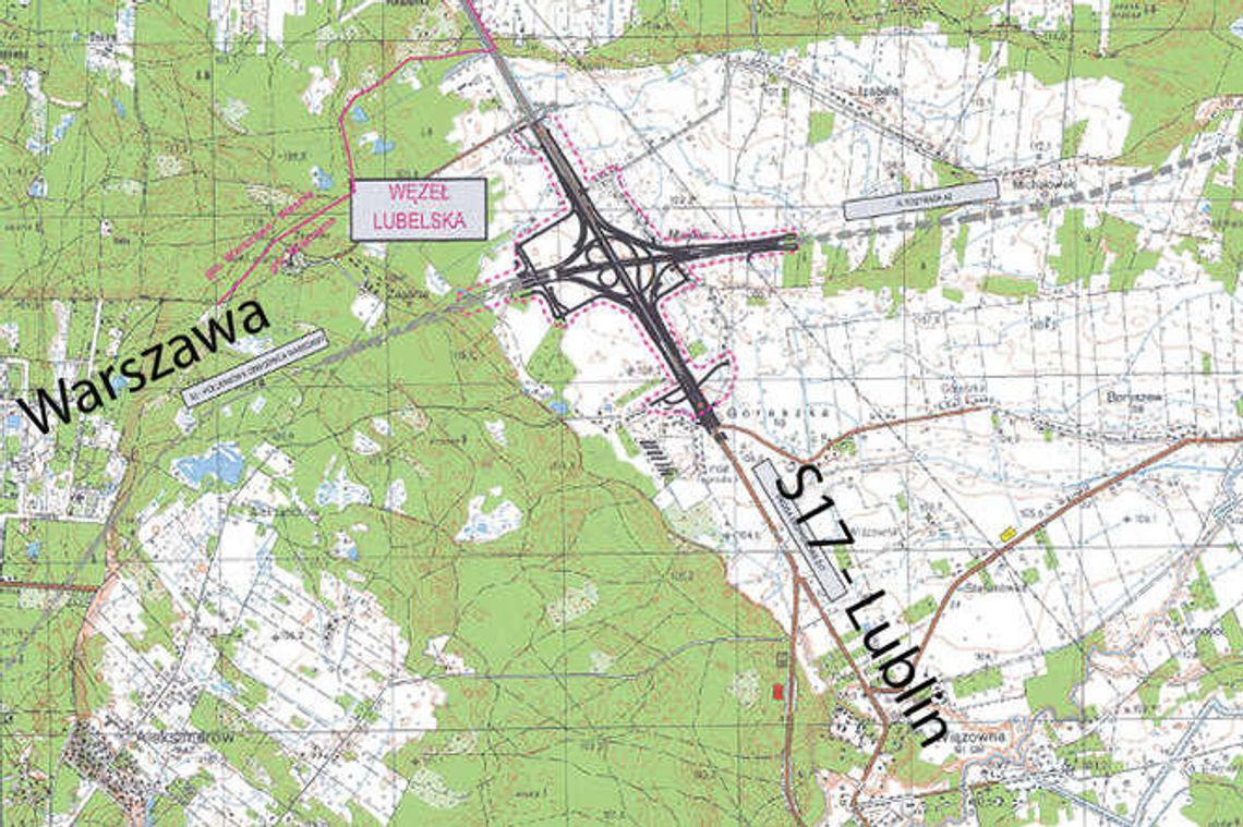 S17: Umowa na budowę węzła Lubelska podpisana