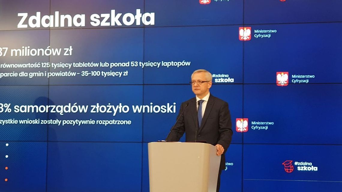 Są pieniądze na komputery dla uczniów. Występować o nie można już od 15 maja