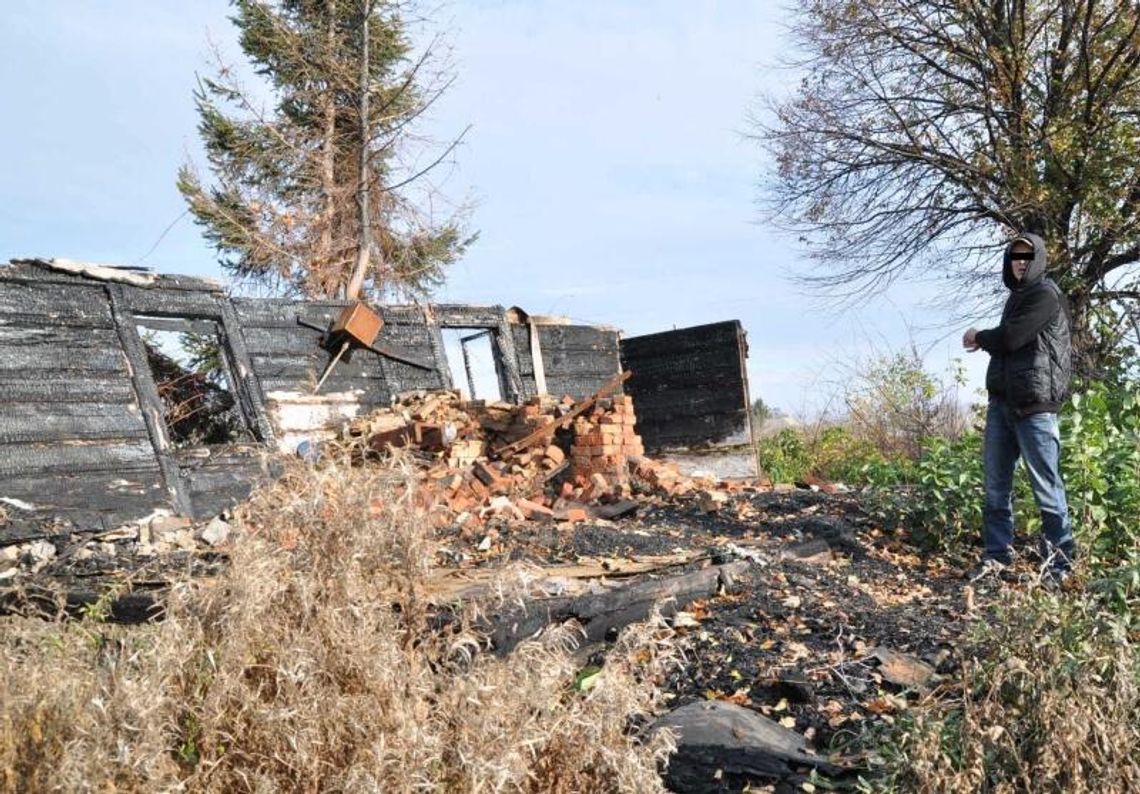 Sadurki: Policjanci zatrzymali seryjnego podpalacza (wideo)
