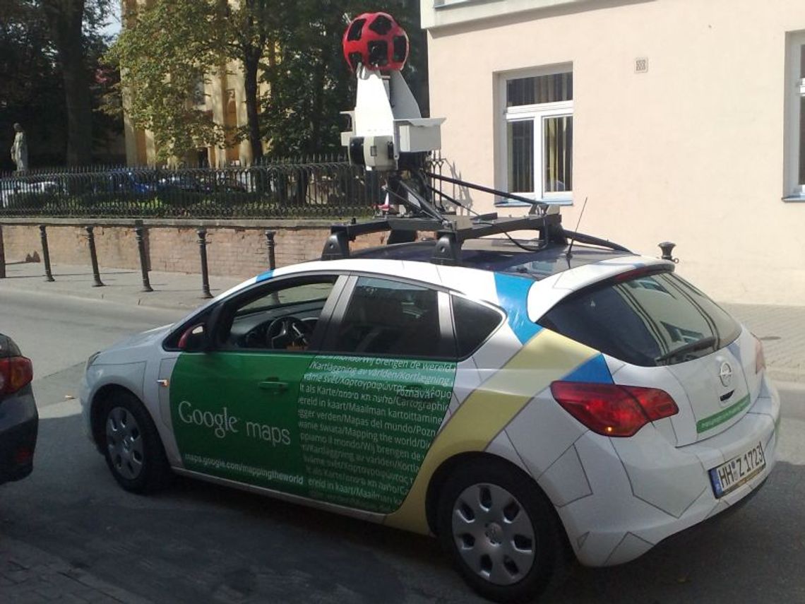 Samochód Google Street View w Lublinie Samochód Google Street View w Lublinie