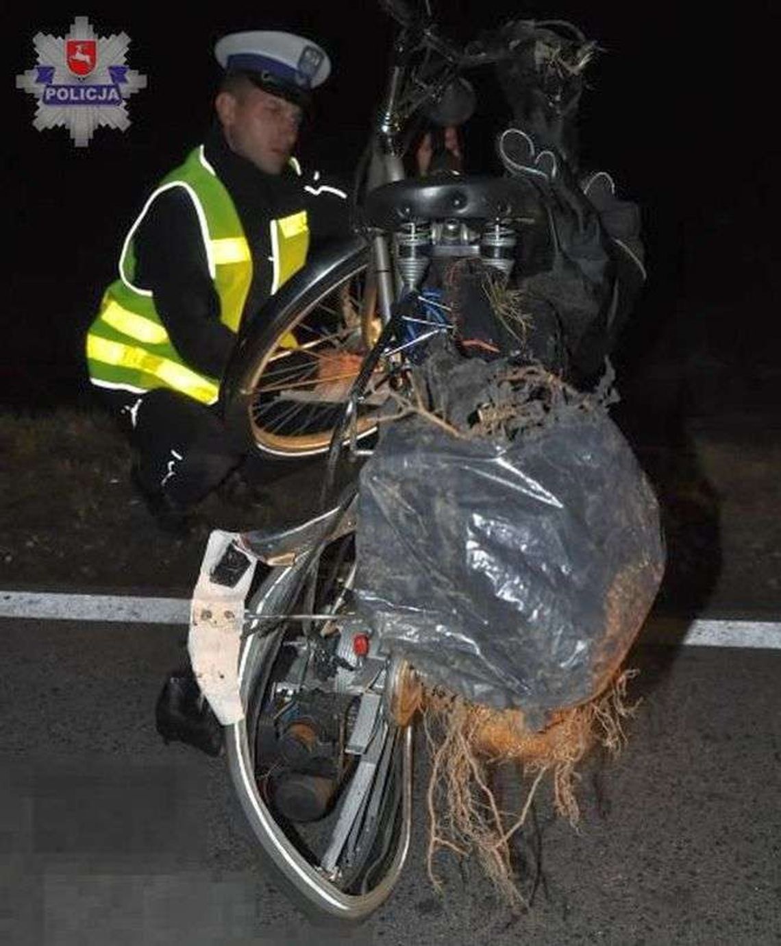 Samochód potrącił rowerzystkę. 62-latka nie żyje