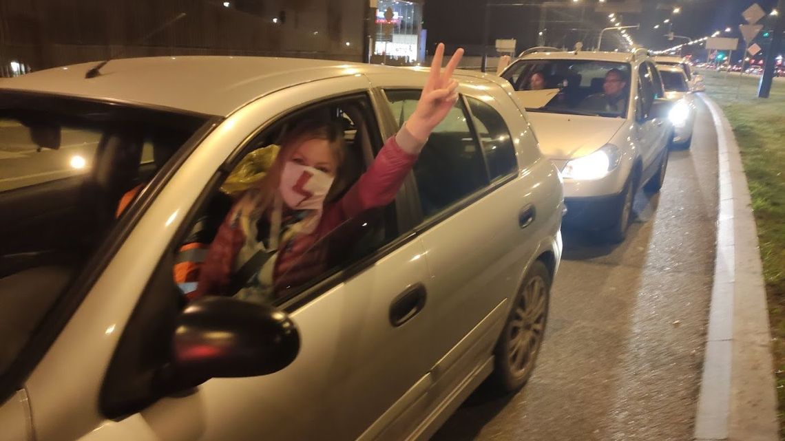 Samochodowy protest kobiet w Lublinie. Trasa przejazdu