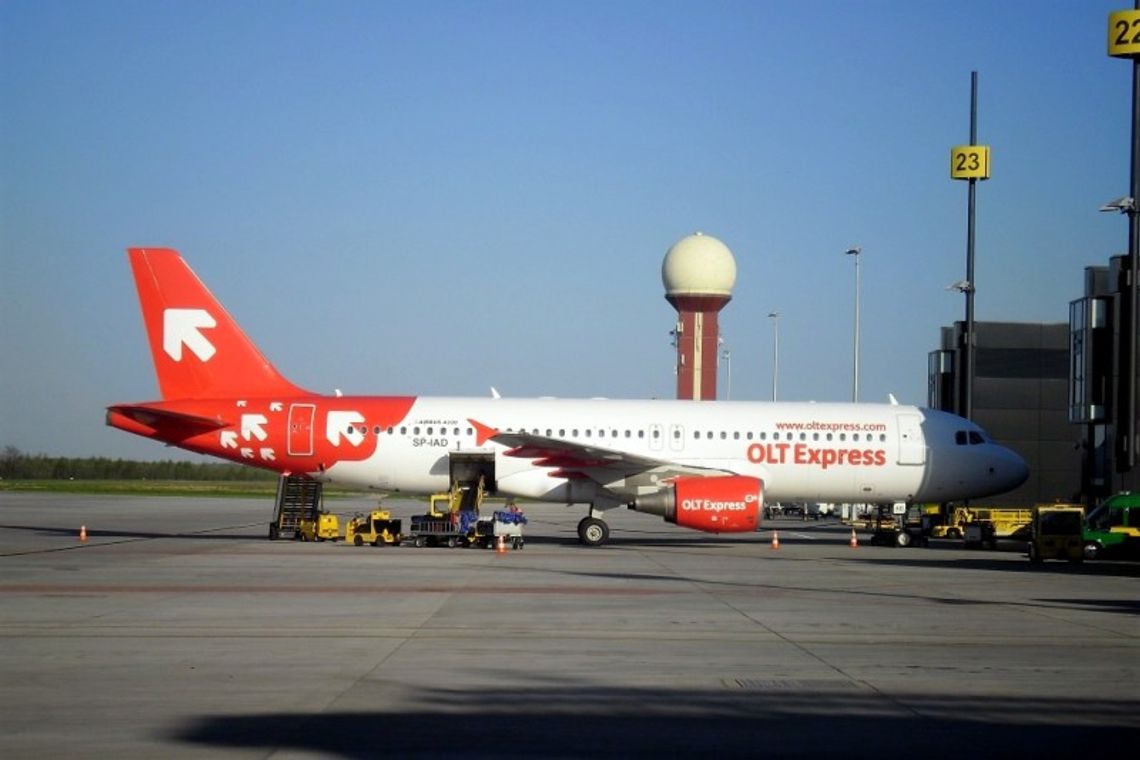 Samolot OLT Express wylądował awaryjnie w Sofii. Pożaru nie było