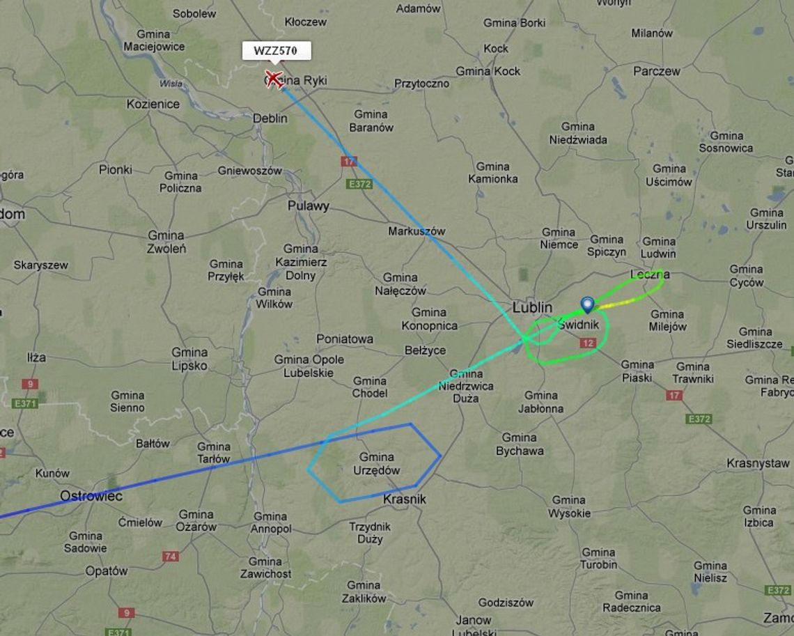 Samolot Wizz Air z Londynu nie wylądował w Świdniku
