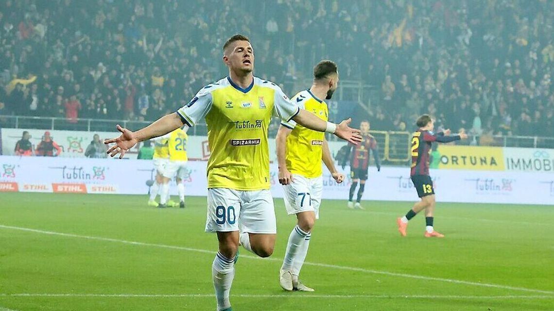 Samuel Mraz ustrzelił hat-tricka, a Motor wygrał z Piastem w Gliwicach [zobacz bramki]