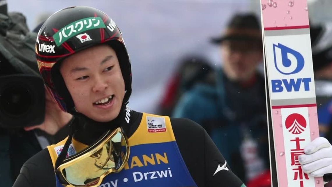 Samuraj dołączył do dwóch legend skoków