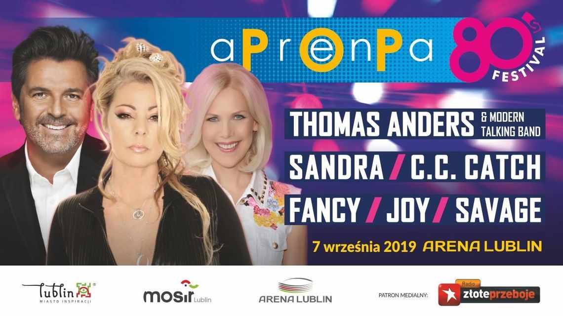 Sandra, CC Catch i Thomas Anders w Lublinie. Bilety od dzisiaj już w sprzedaży