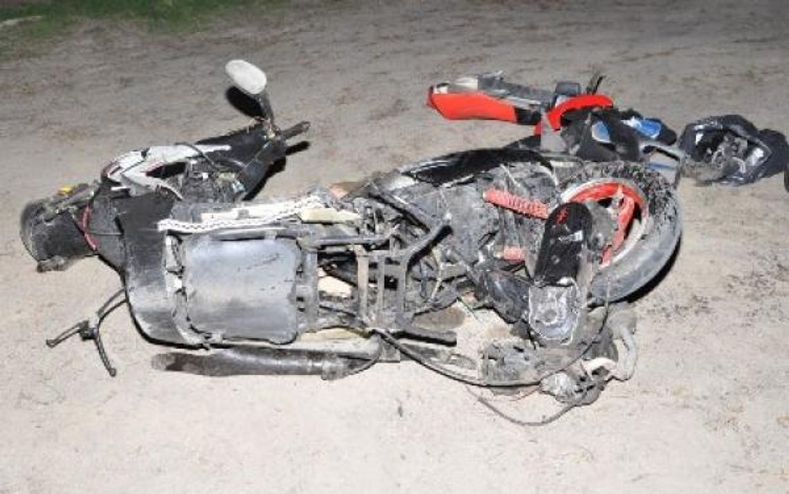 Sarnów: Pijany kierowca zderzył się z motorowerem. Nie żyje 16-latek