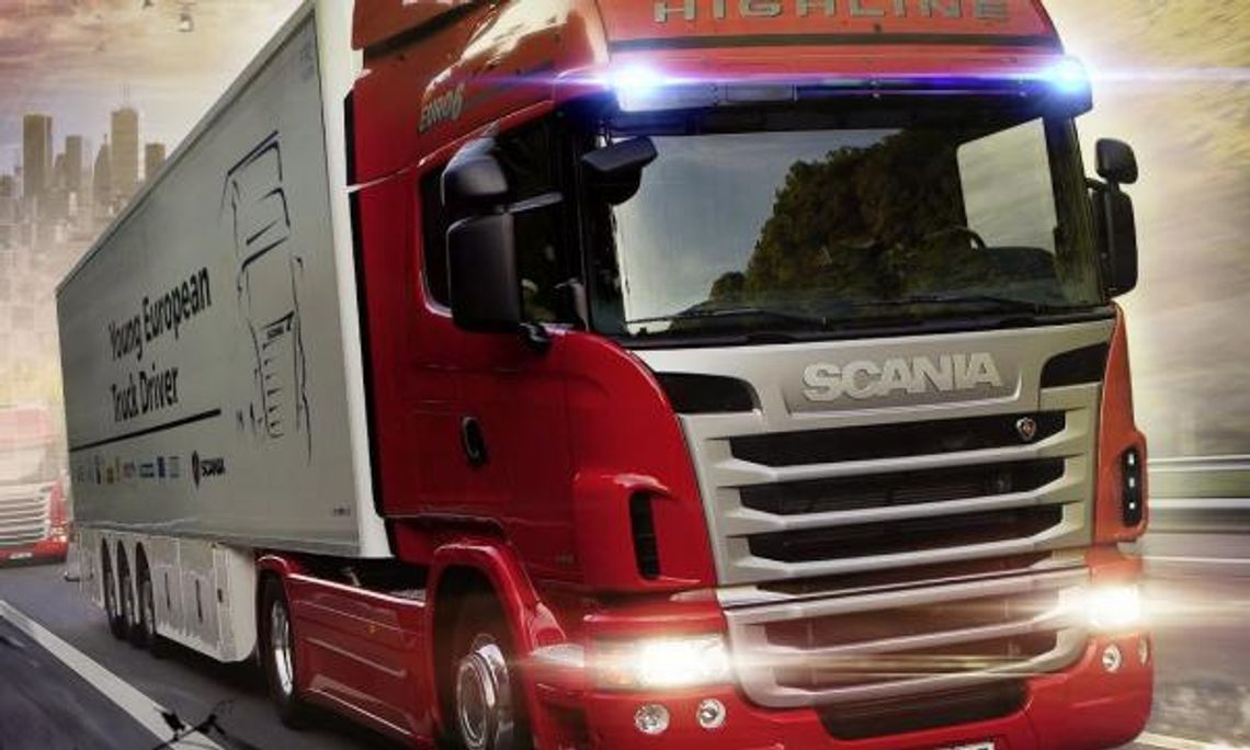 Scania Truck Driving Simulator: Na placu manewrowym