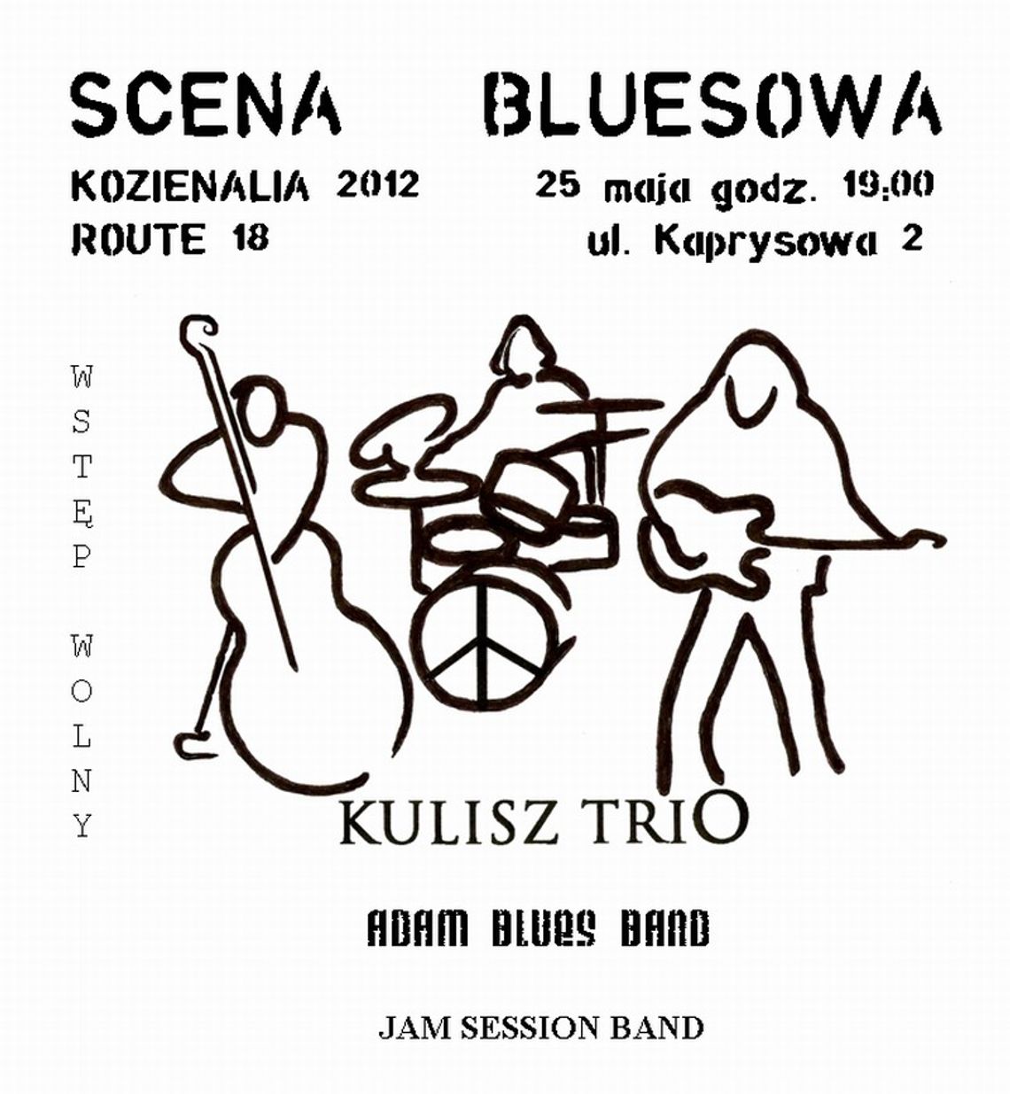 Scena Bluesowa Kozienaliów w Route 18