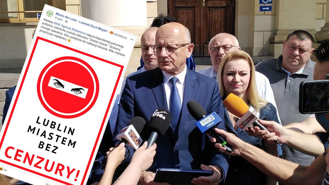 "Ściana wstydu". Agencja reklamowa odmówiła wydrukowania billboardów z radnymi "Ściana wstydu". Agencja reklamowa odmówiła wydrukowania billboardów z radnymi