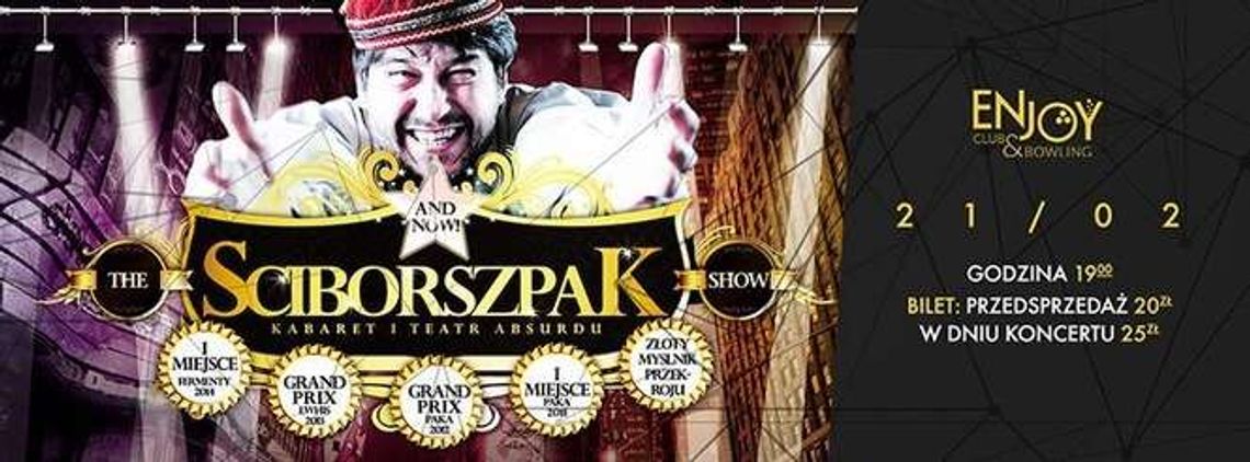 Ścibor Szpak zagra na kiełbasie w Enjoy Club&Bowling Ścibor Szpak zagra na kiełbasie w Enjoy Club&Bowling