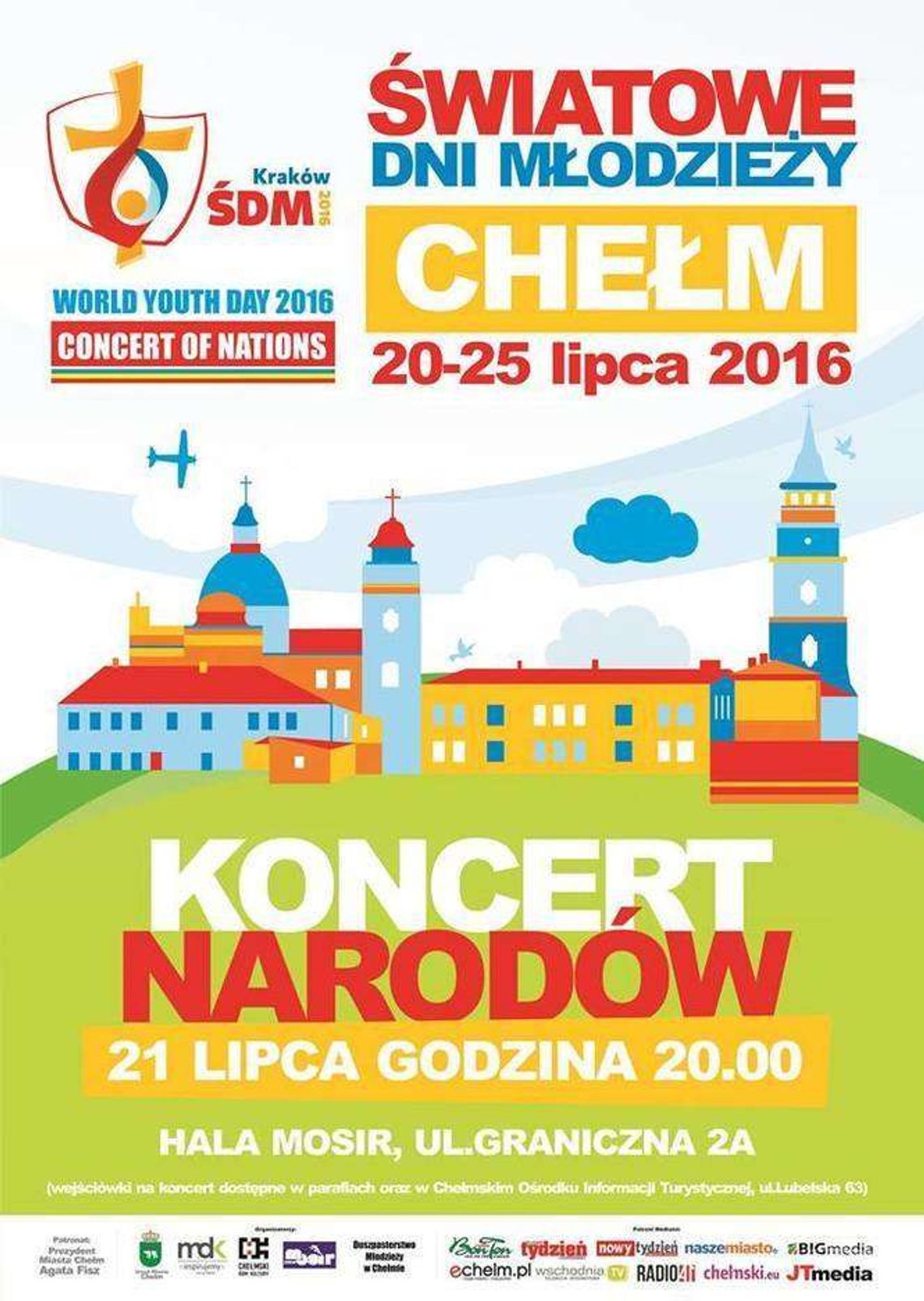 ŚDM: Chełm czeka na Belgów, Hiszpanów i Filipińczyków. Koncert Narodów