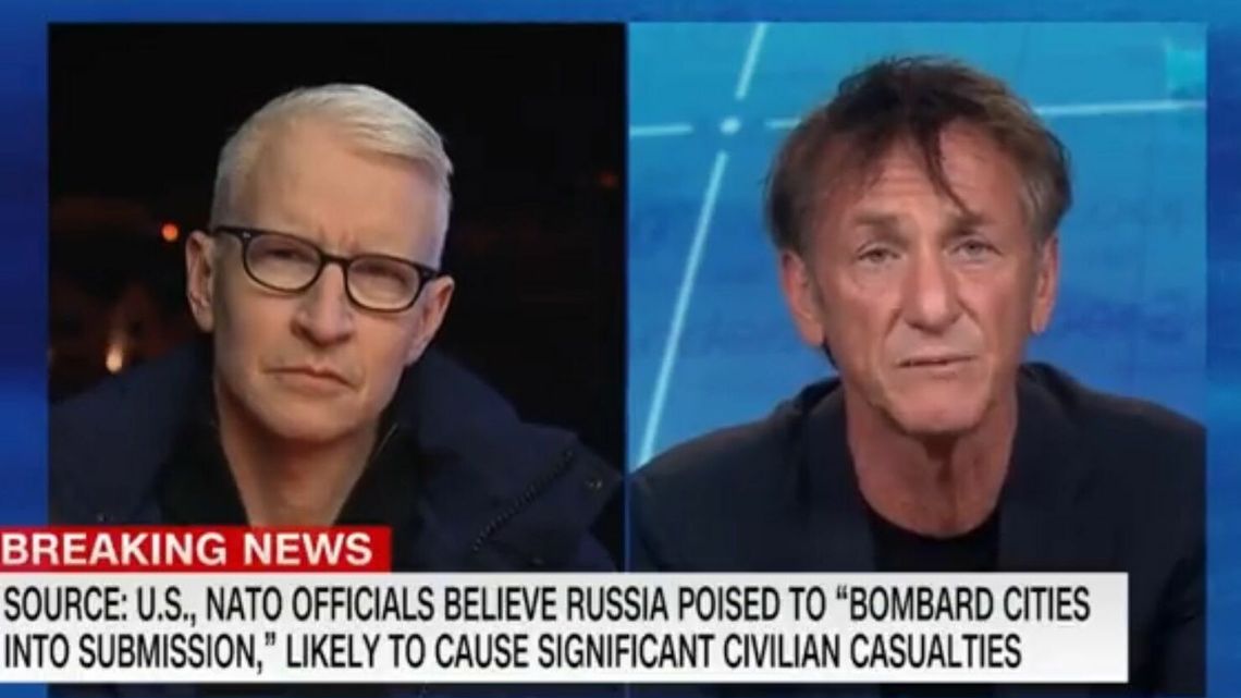 Sean Penn o ucieczce z Ukrainy do Polski. "Wiedzą, że kawaleria nie przyjedzie" Sean Penn o ucieczce z Ukrainy do Polski. "Wiedzą, że kawaleria nie przyjedzie"