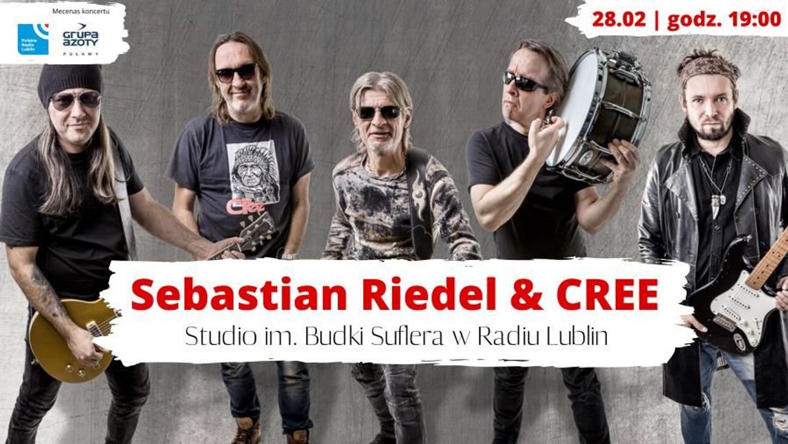 Sebastian Riedel & Cree - koncert w Radiu Lublin