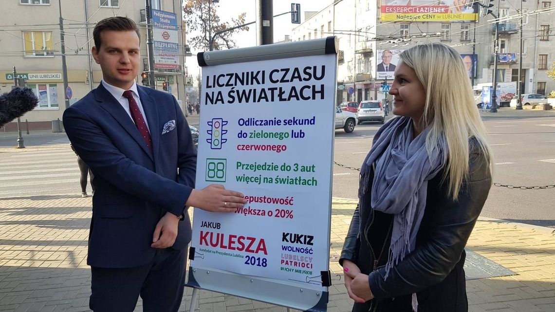 Sekundniki na skrzyżowaniach w Lublinie? Kandydat proponuje Sekundniki na skrzyżowaniach w Lublinie? Kandydat proponuje