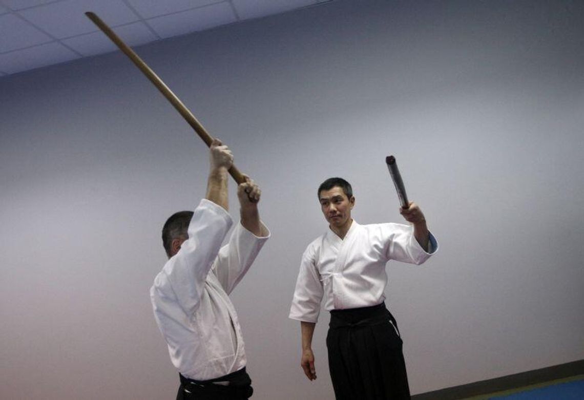 Sensei Nobuki w Lublinie: Trening miecza japońskiego (zdjęcia)