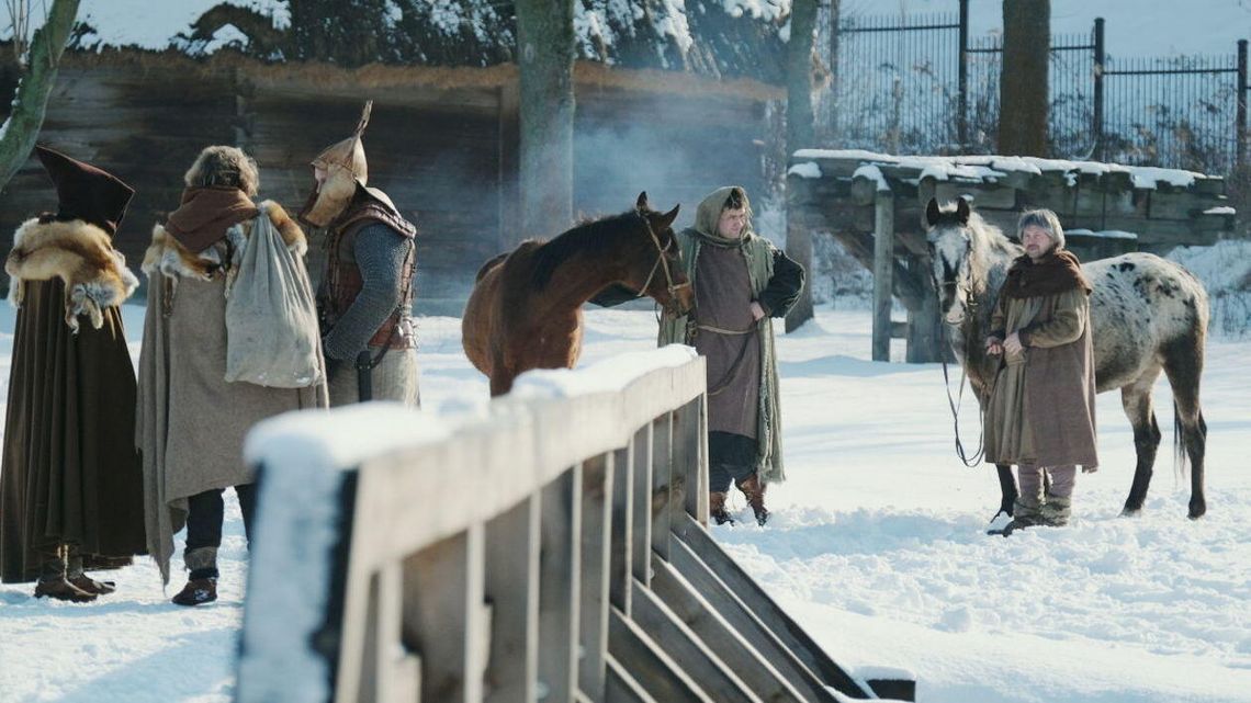 Serial Korona królów był kręcony w Lublinie. Filmowcy w skansenie [zdjęcia]
