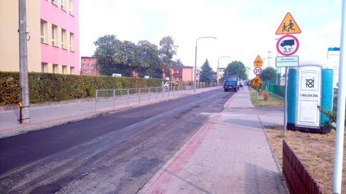 Seryjny remont ulic we Włodawie