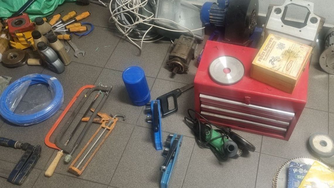 Seryjny złodziejaszek w rękach policji