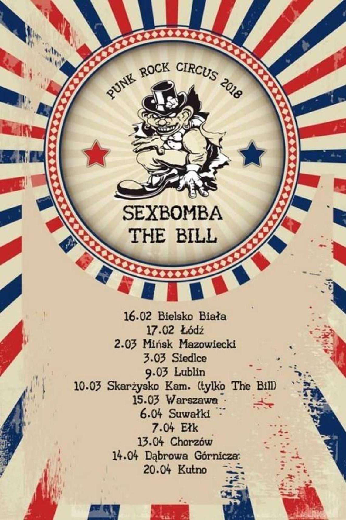 Sexbomba i The Bill. Koncert w Graffiti