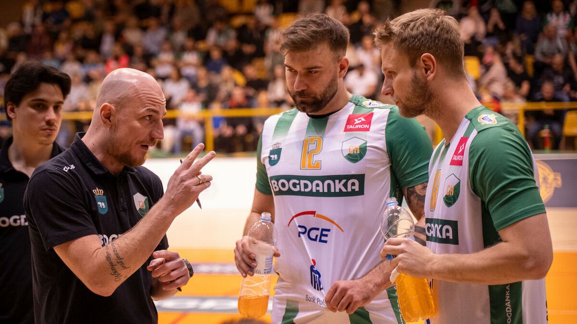 Siatkarze Bogdanki Arki Chełm dali się zaskoczyć