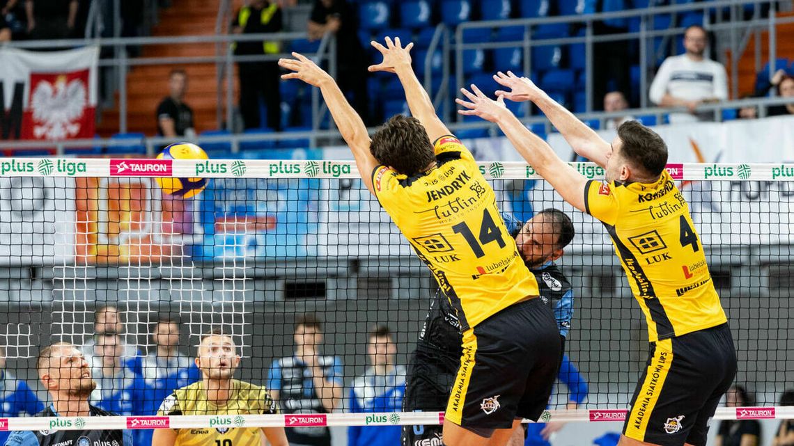 Siatkarze LUK Lublin grają dzisiaj z Jastrzębskim Węglem, czyli poprzeczka nadal wisi wysoko