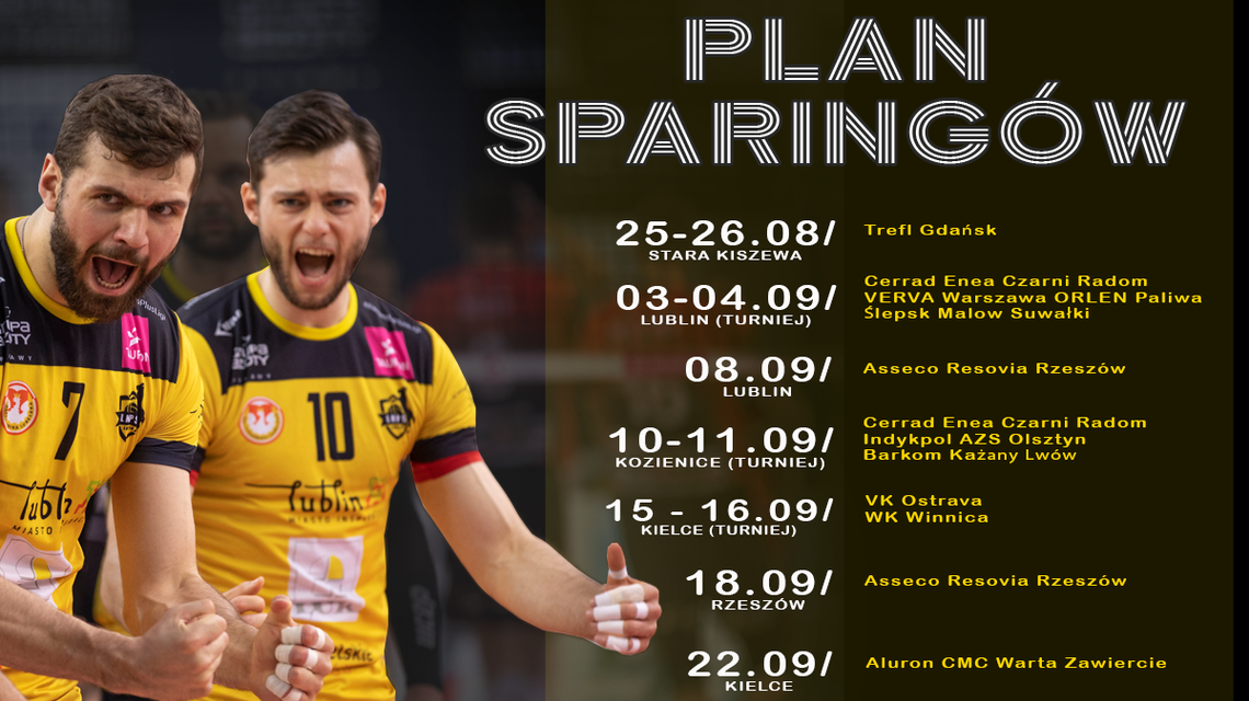 Siatkarze LUK Politechniki Lublin w poniedziałek wznawiają treningi