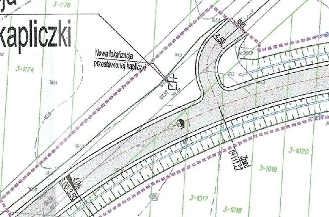 Sielce: Kapliczka stanie przed rondem