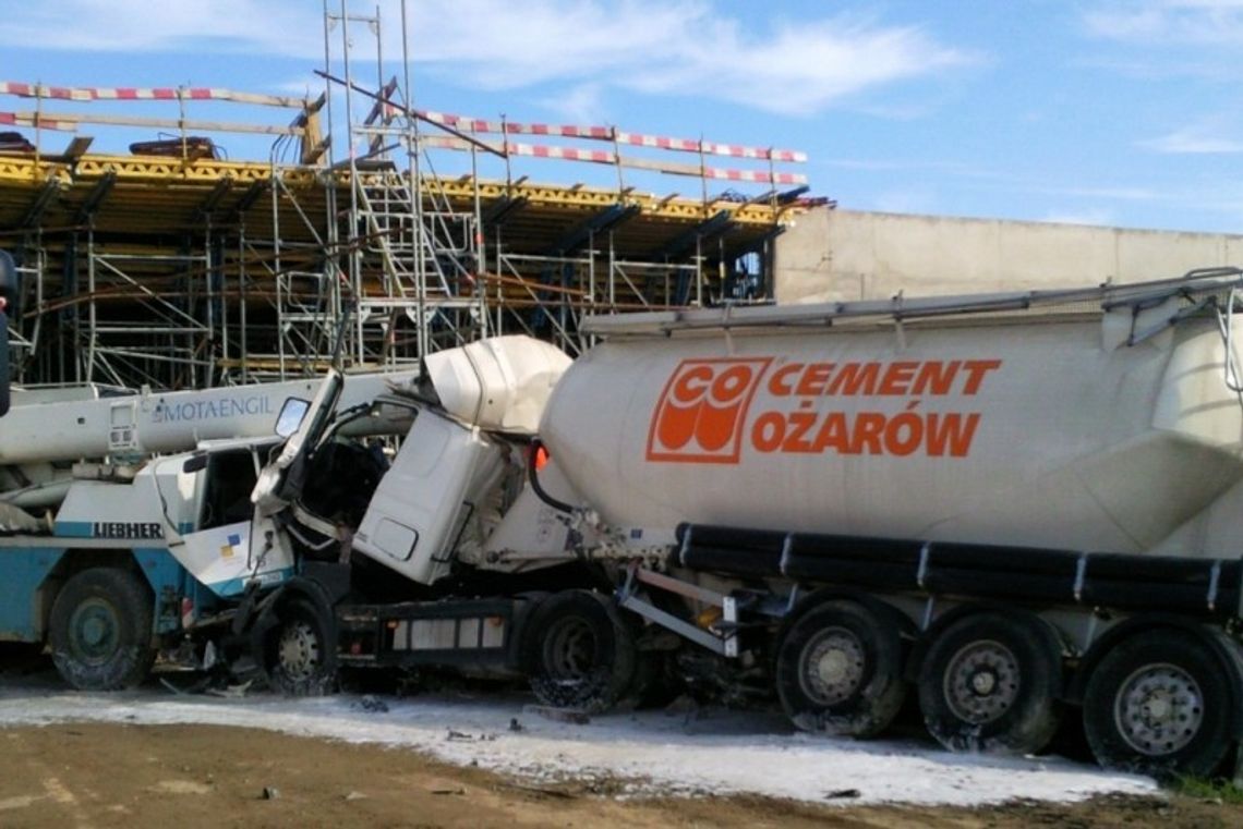 Sielce: Śmiertelny wypadek na budowie S17