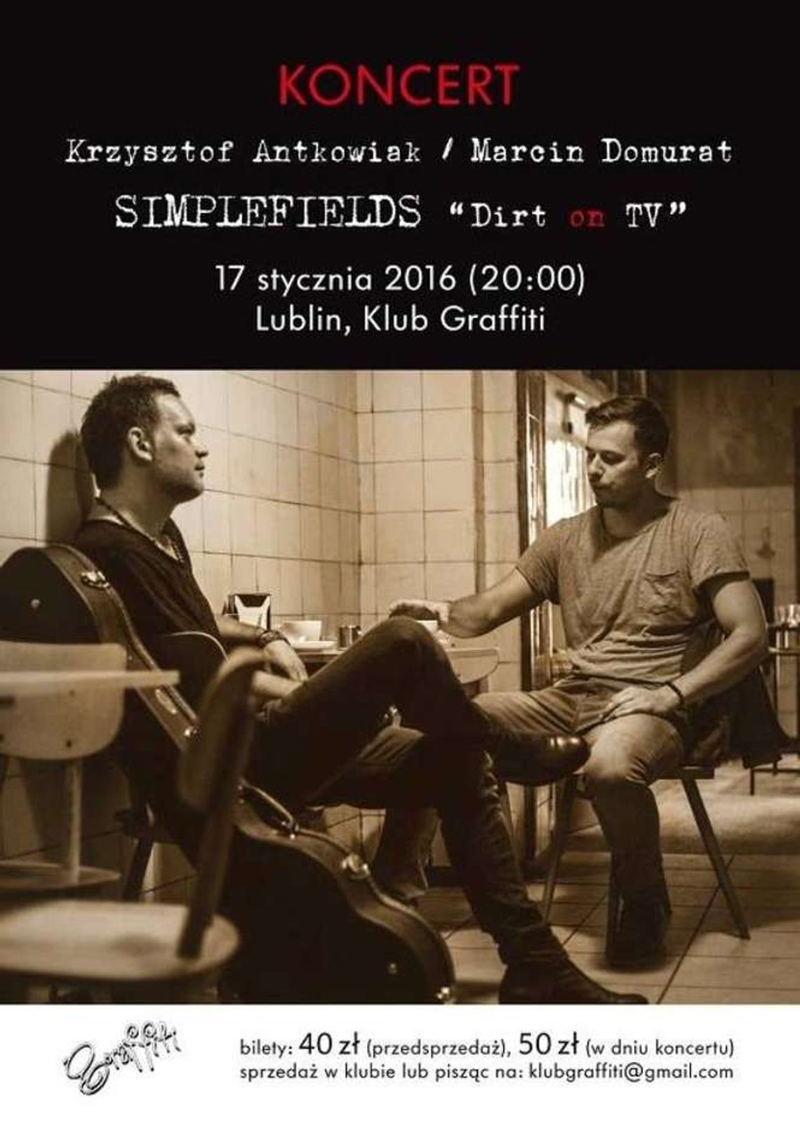 Simplefields zagrają w klubie Graffiti