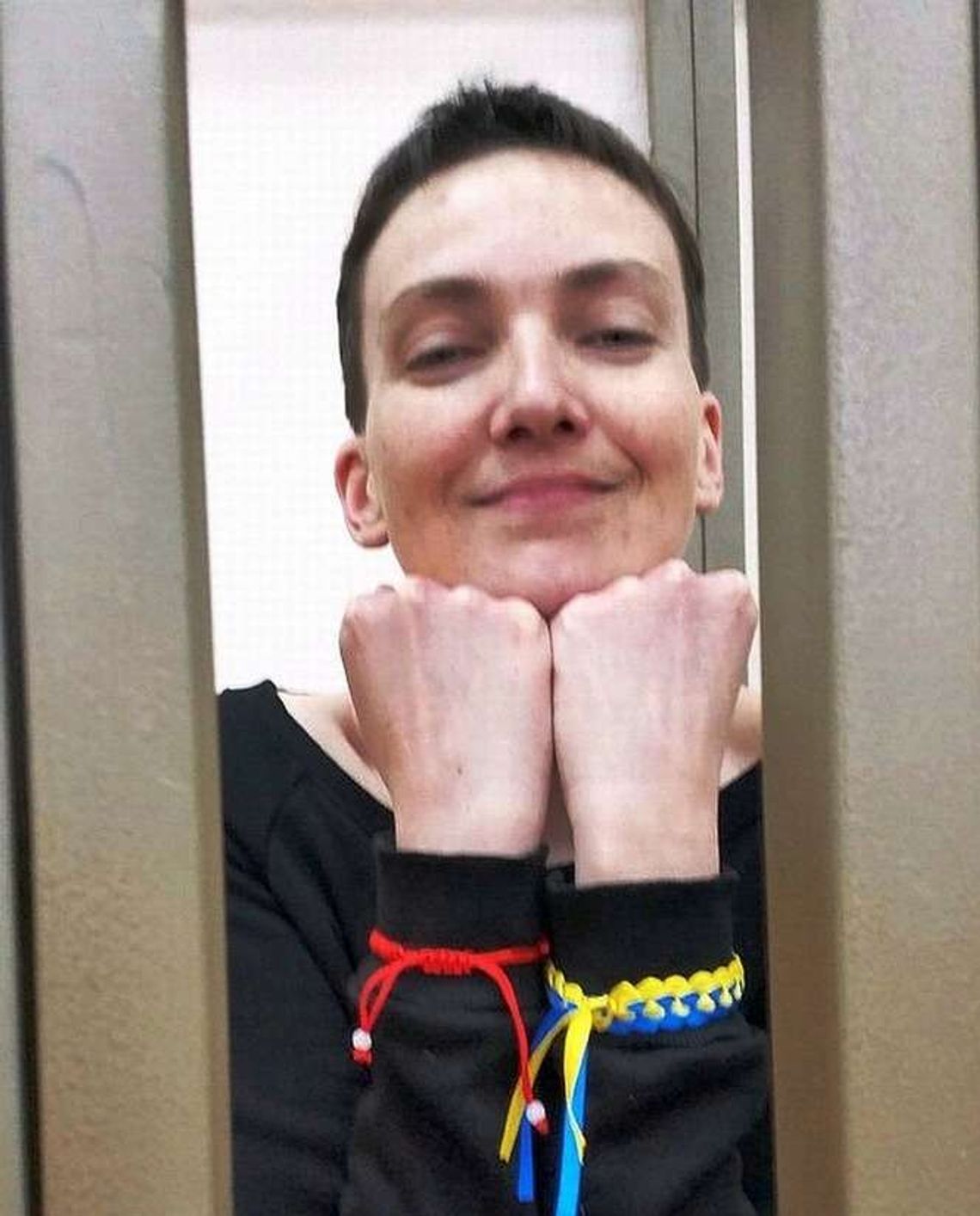 Skazana na 22 lata Nadia Sawczenko dziękuje Polakom