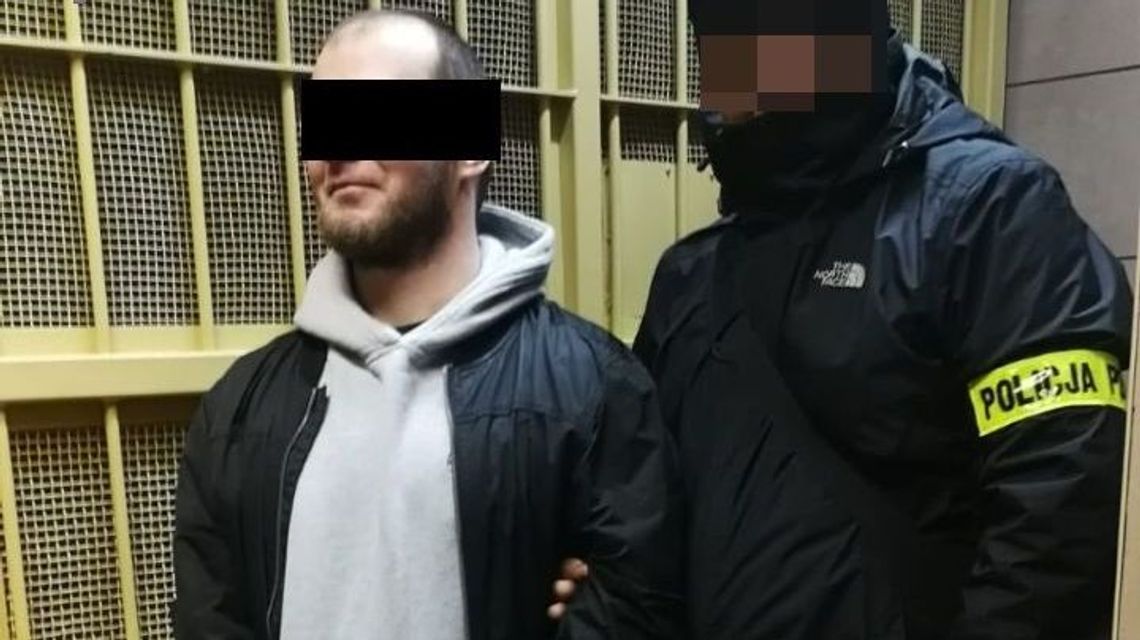 Skazany za gwałt nie chciał iść do więzienia. Dziś rano do drzwi zapukali lubelscy policjanci