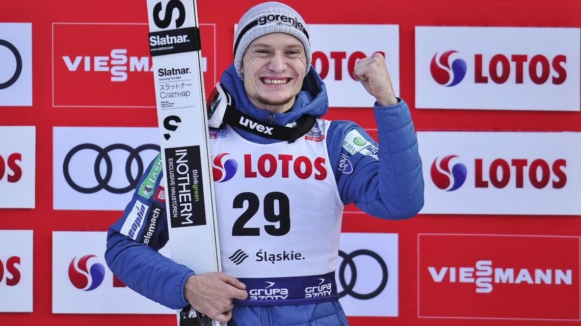 Skoki narciarskie. Anze Lanisek sparwił niespodziankę w Garmisch-Partenkirchen